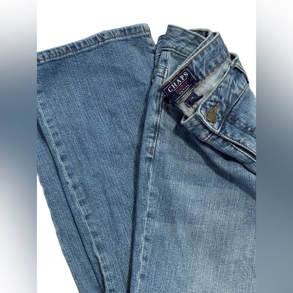 Chaps Madden Straight Leg Medium Wash Jeans Size 16P